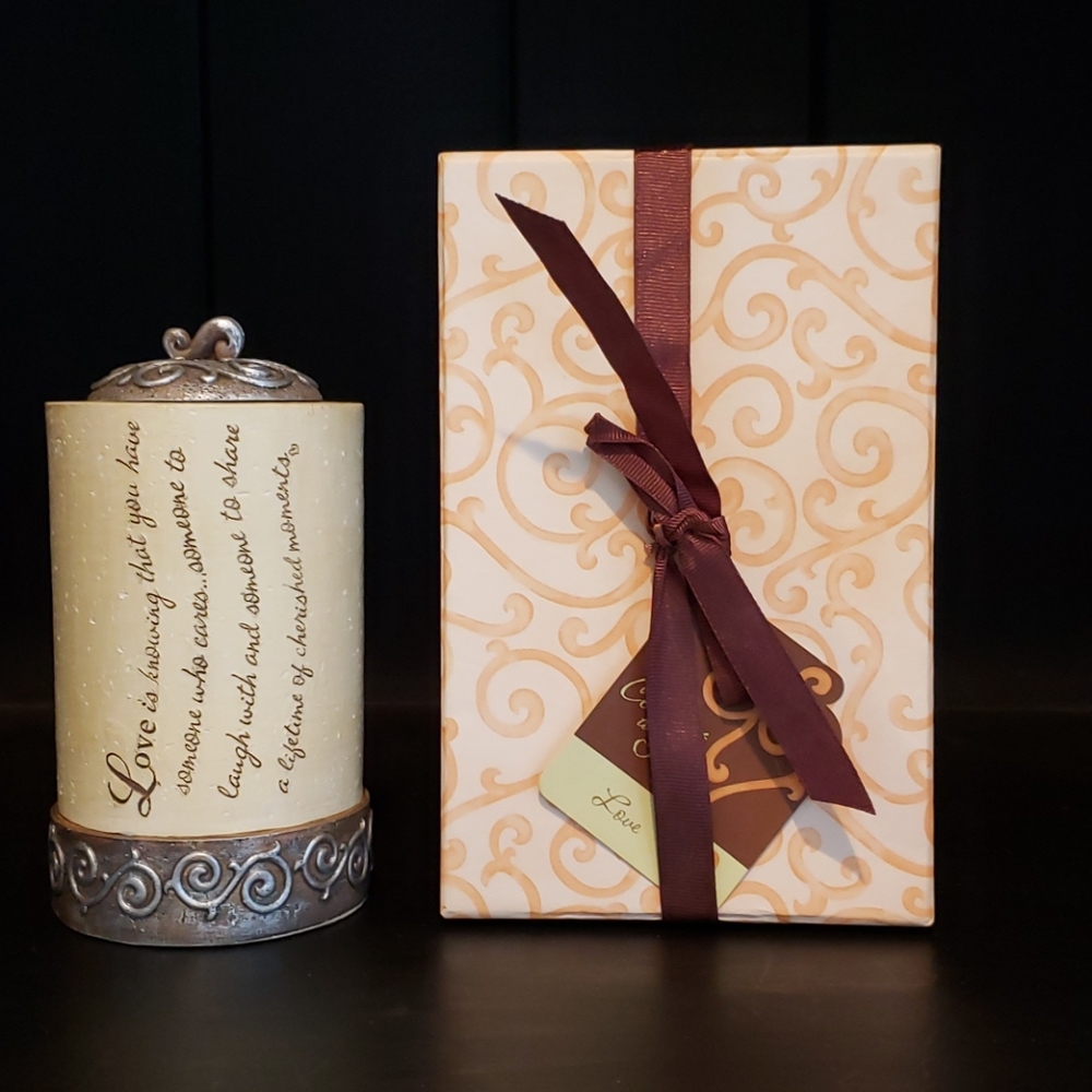 Comfort to Go ~ Love ~ Tea Candle Holder